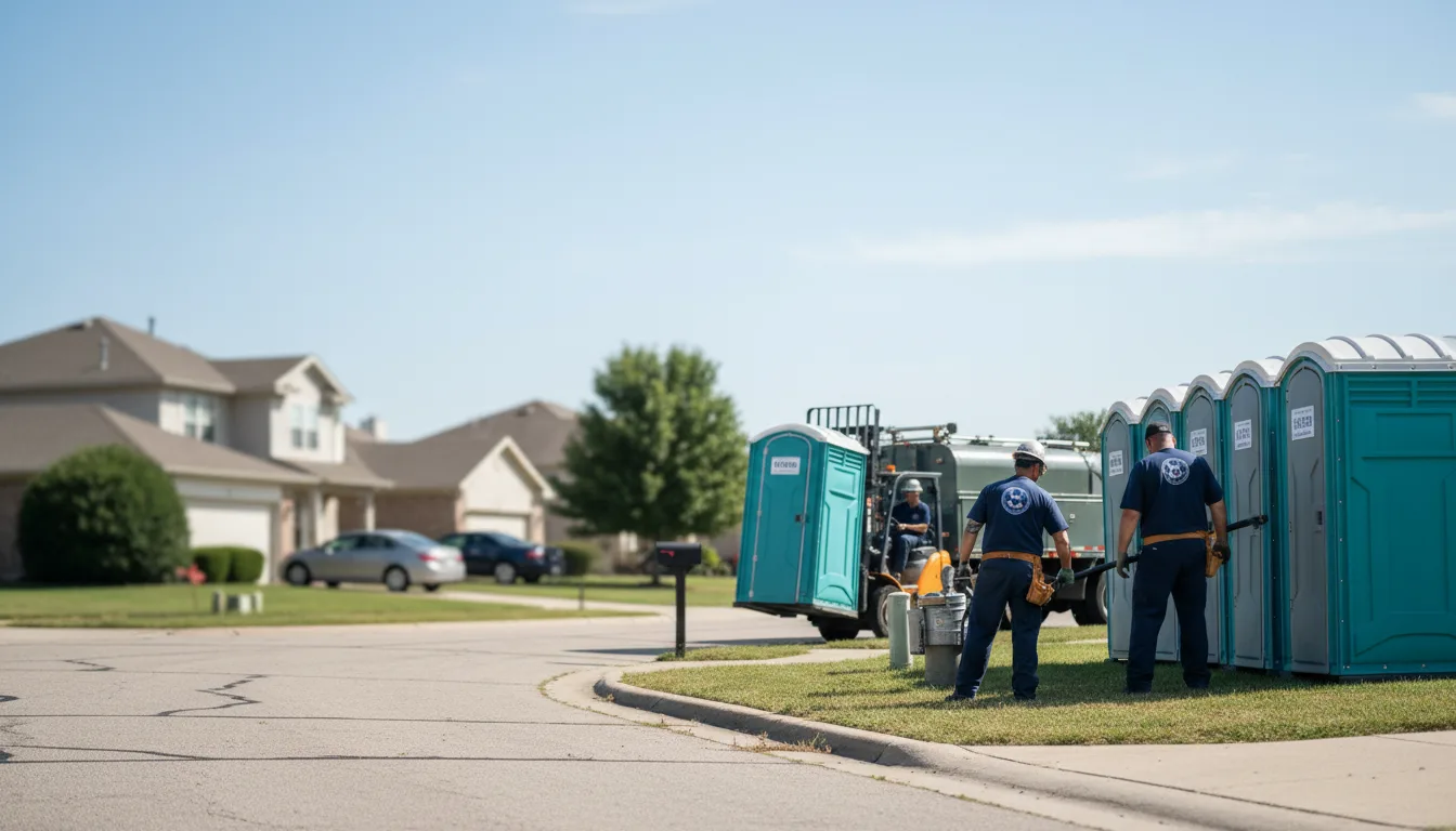 Porta Potty Rental in Stuart, IA near me
